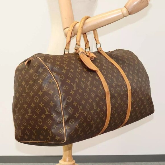 LOUIS VUITTON Monogram Keepall 60 Boston Bag - Picture 11 of 14